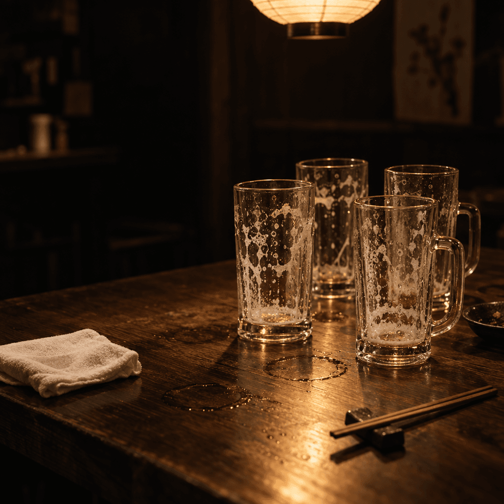 本番のあとの祝杯
